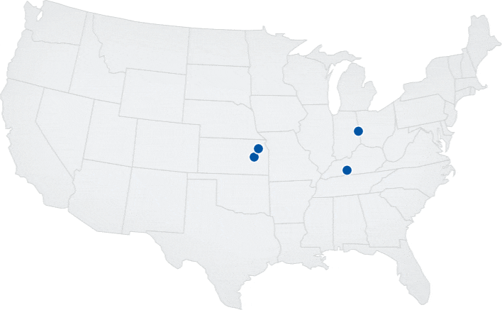 map of hill’s manufacturing site locations in united states