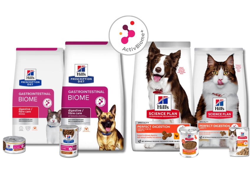 Hill's Pet Science Diet Active Biome Food Packaging