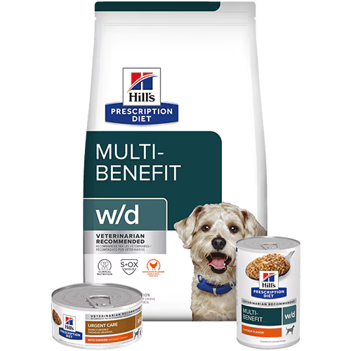 Prescription Diet Multi-benefit dog food range