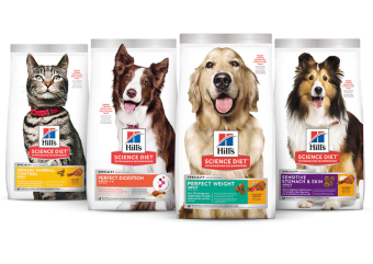 Science light and perfect weight dog food