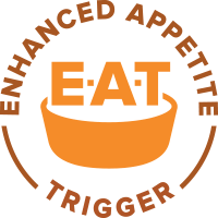 Unik teknologi klinisk bevist til at stimulere appetitten og fremme foderindtag hos hunde med nyresygdom.